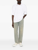 Gcds Frottee-Poloshirt mit Jacquard-Logo