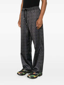 Gcds Gcds "Monogram Logo" Nylon Trousers