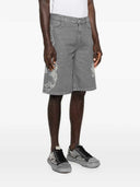 Gcds bedruckte Jeansshorts