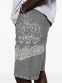 Gcds bedruckte Jeansshorts