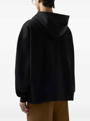 Gcds Graphic Print Sweatshirt With Zip And Hood