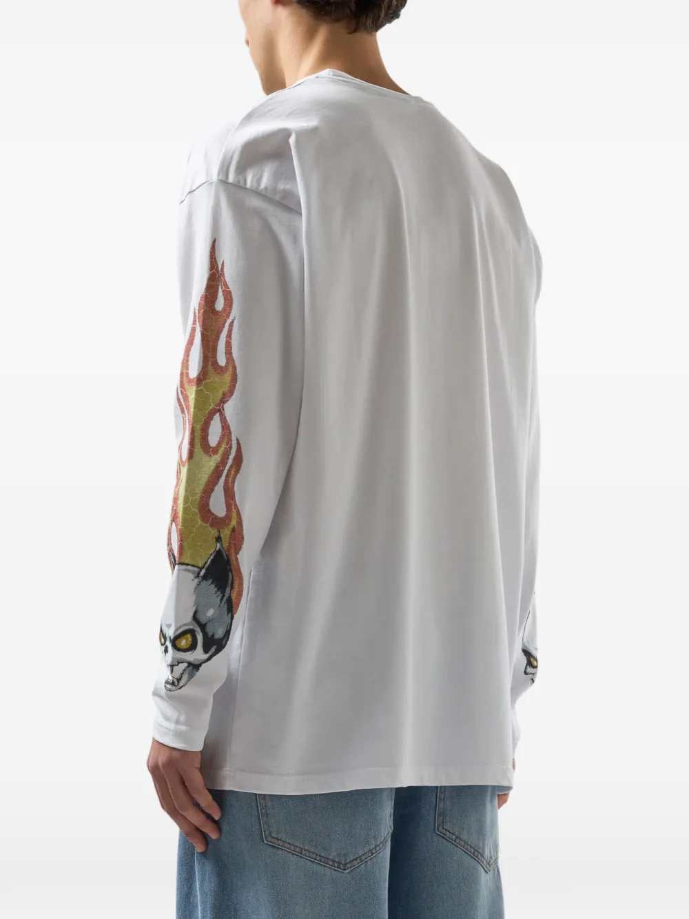 Gcds Long Sleeved T Shirt