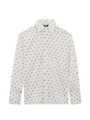 Gcds Floral Embroidered Shirt