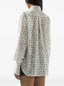 Gcds Floral Embroidered Shirt
