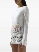Gcds Short, Long Sleeved Dress With Graphic Print
