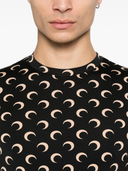 Marine Serre Recycled Moon Jersey Ss Short Sleeves Top