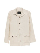 Sartorio Napoli Button Up Jacket With Flap Pockets