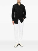 Sartorio Napoli Shirt With Silver Buttons