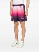 Casablanca Aubergine Faded Shorts