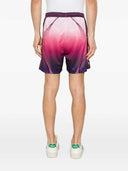 Casablanca Aubergine Faded Shorts