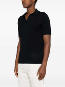 Montecore Strick-T-Shirt mit V-Ausschnitt