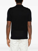 Montecore Strick-T-Shirt mit V-Ausschnitt