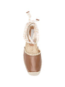 Stella Mccartney Gaia Women`s Wedge Sandal With Back Strap