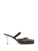 Mm6 Maison Margiela Mules mit quadratischer Zehenpartie