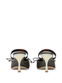 Mm6 Maison Margiela Mules mit quadratischer Zehenpartie
