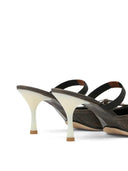 Mm6 Maison Margiela Mules mit quadratischer Zehenpartie