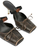 Mm6 Maison Margiela Mules mit quadratischer Zehenpartie