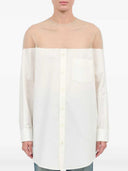 Mm6 Maison Margiela Cotton Shirt With Cuffs