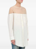 Mm6 Maison Margiela Cotton Shirt With Cuffs