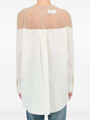Mm6 Maison Margiela Cotton Shirt With Cuffs