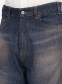 Mm6 Maison Margiela Faded Effect Jeans