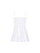 Givenchy Popeline-Minikleid mit Schlitz