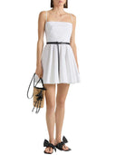 Givenchy Popeline-Minikleid mit Schlitz