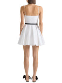 Givenchy Popeline-Minikleid mit Schlitz