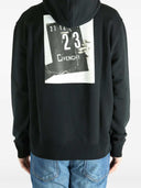 Givenchy Felpa Con Cappuccio In Cotone Con Grafica Sul Retro