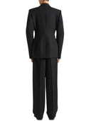 Doppelfaltenhose von Givenchy aus Grain-de-Poudre-Wolle.