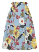 Marni Floral A Line Midi Skirt