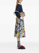 Marni Floral A Line Midi Skirt
