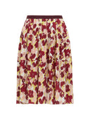 Marni Floral Pleated Skirt
