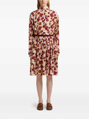 Marni Floral Pleated Skirt