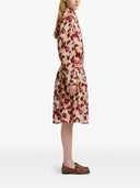 Marni Floral Pleated Skirt