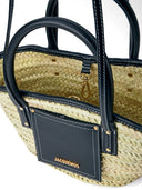 Jacquemus Le Petit Panier Soli gewebte Tragetasche