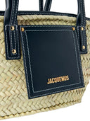 Jacquemus Le Petit Panier Soli gewebte Tragetasche