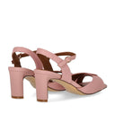 Miss Olivia Linda Pink Heeled Sandal