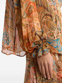 Etro Ruffled Paisley Shirt