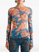 Etro Blumenoberteil
