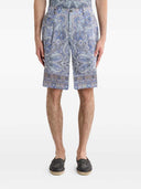 Etro Paisley Print Shorts