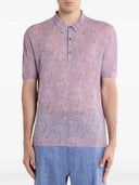 Etro Poloshirt mit Blumenmuster