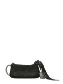 Max Mara Micro-Handtasche aus technischem Mesh in Schwarz