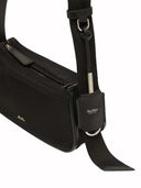 Max Mara Micro-Handtasche aus technischem Mesh in Schwarz