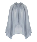 K.K. Hellblaue Bluse