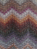 Ärmelloses Missoni-Maxikleid mit Zickzackmuster
