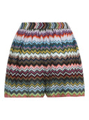 Missoni Shorts mit hoher Taille und Chevron-Muster