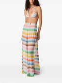 Missoni - Pantalon de plage avec fente en zigzag