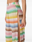 Missoni - Pantalon de plage avec fente en zigzag