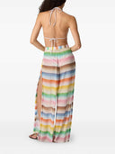 Missoni - Pantalon de plage avec fente en zigzag